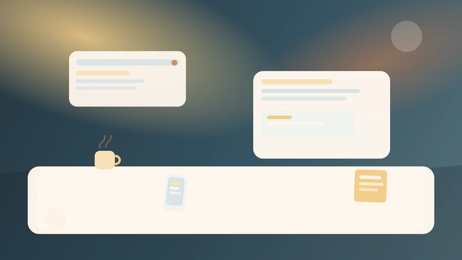 Người bắt đầu công việc với bản nháp đơn giản thay vì chờ điều kiện hoàn hảo