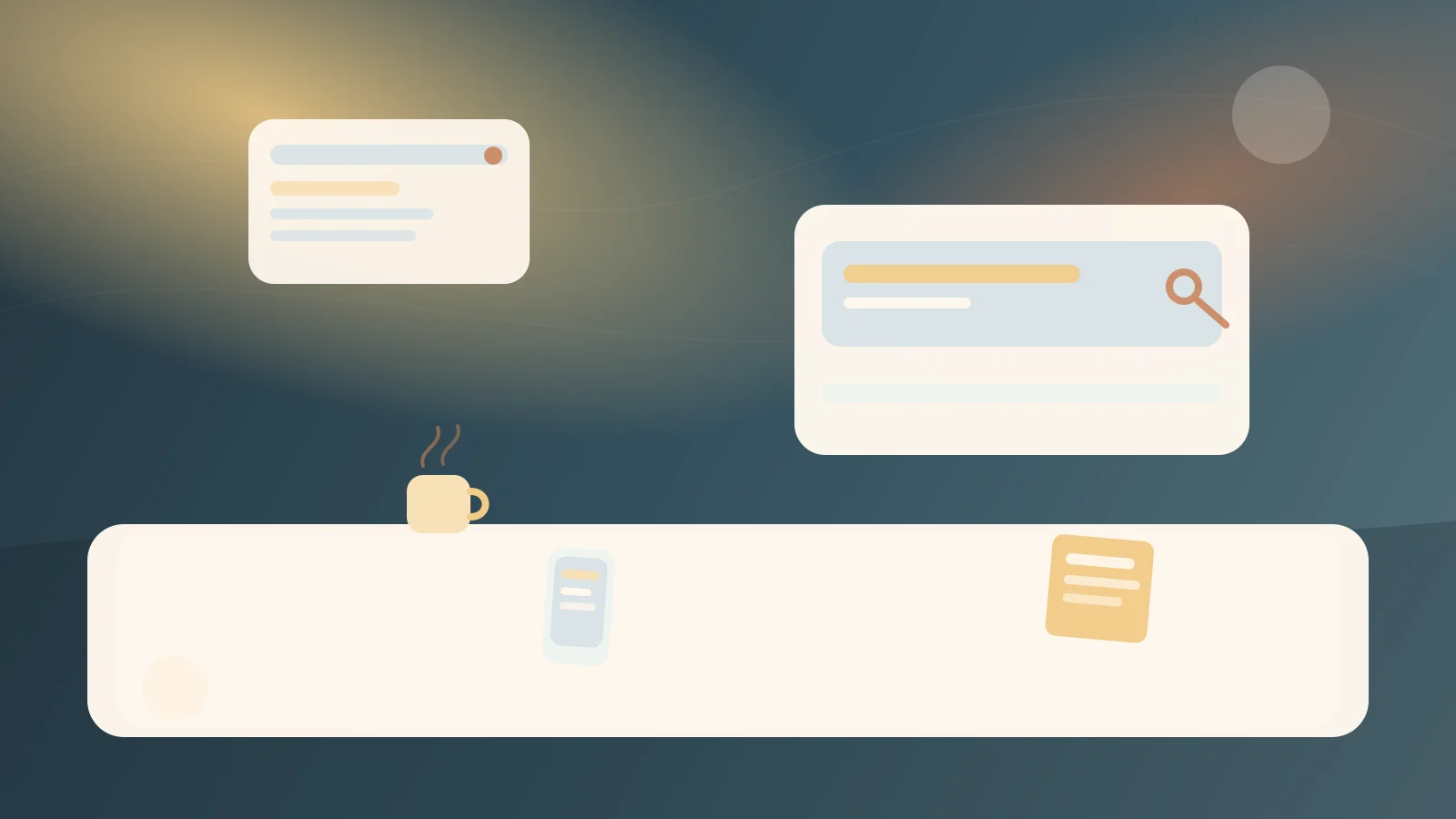 Người duy trì khối làm việc sâu với bàn làm việc gọn gàng và thời gian rõ ràng