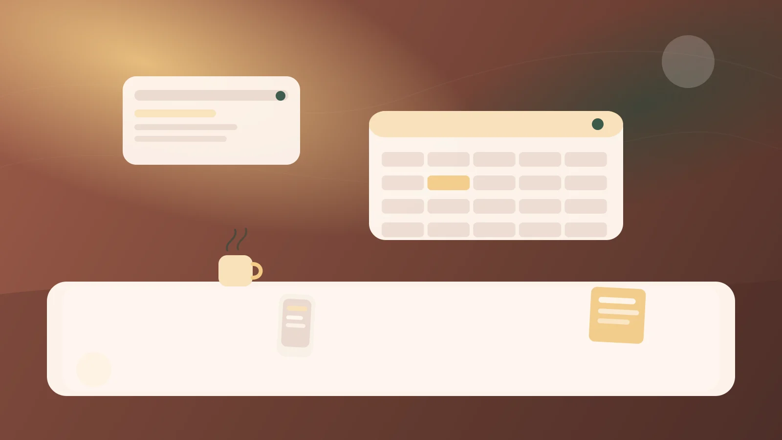 Lịch làm việc cá nhân được sắp theo ưu tiên rõ ràng