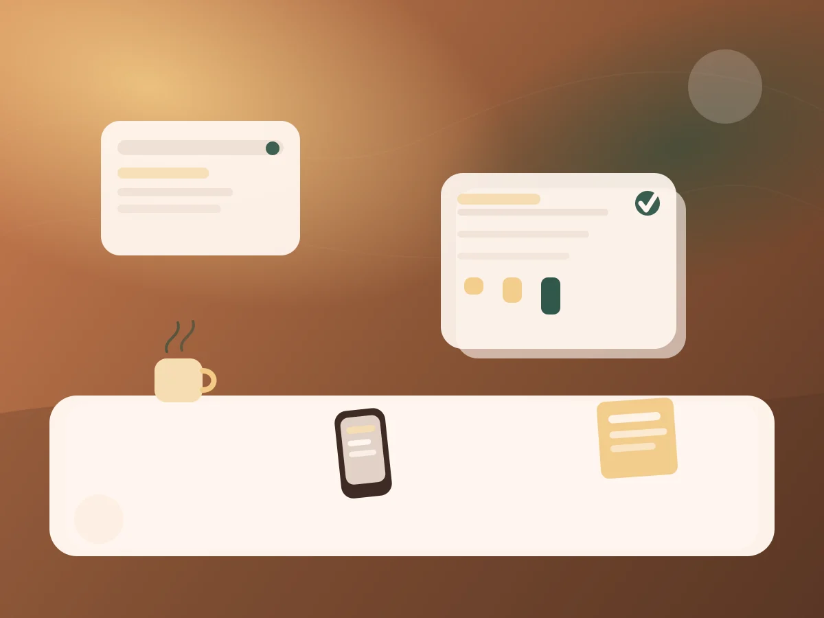 Người đang hoàn thiện một đầu việc tạo ra kết quả hữu ích cho người khác - minh họa chi tiết 1