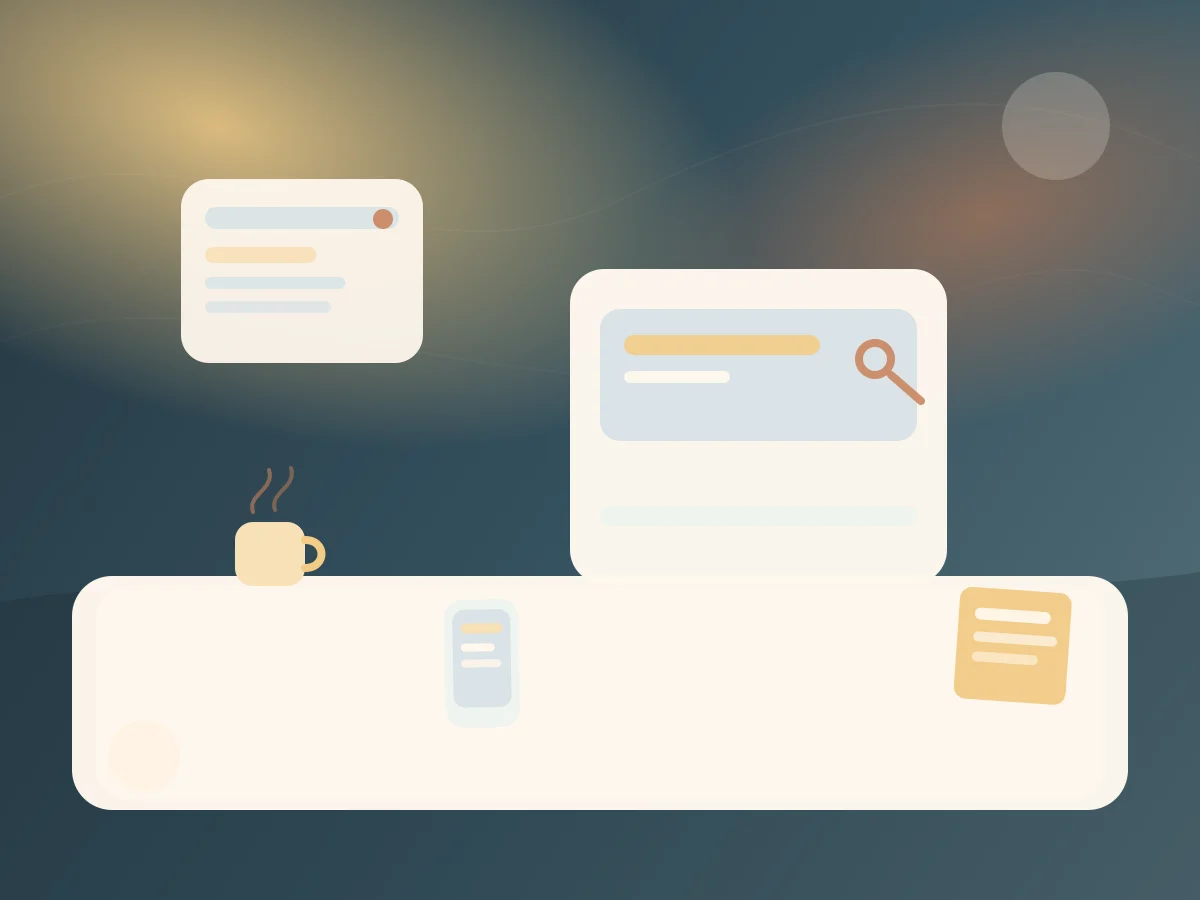 Người làm việc yên tĩnh với một nhiệm vụ duy nhất trên bàn - minh họa chi tiết 1