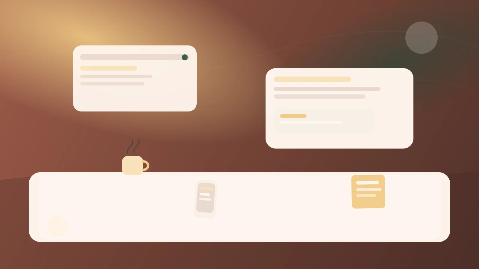 Người chia một việc lớn thành các bước nhỏ rõ ràng trên giấy ghi chú